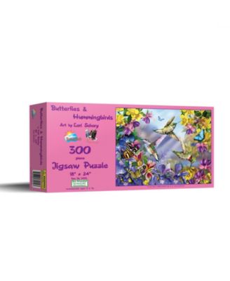 Butterflies Hummingbirds 300 piece Jigsaw Puzzle for Adults