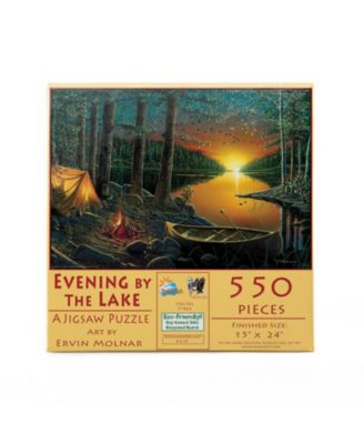 Evening by the Lake 550 piece Jigsaw Puzzle for Adults