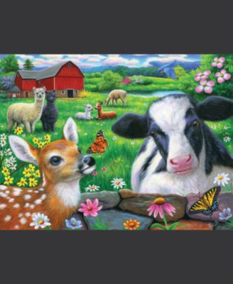 Friends in the Field 500 piece Jigsaw Puzzle for Adults