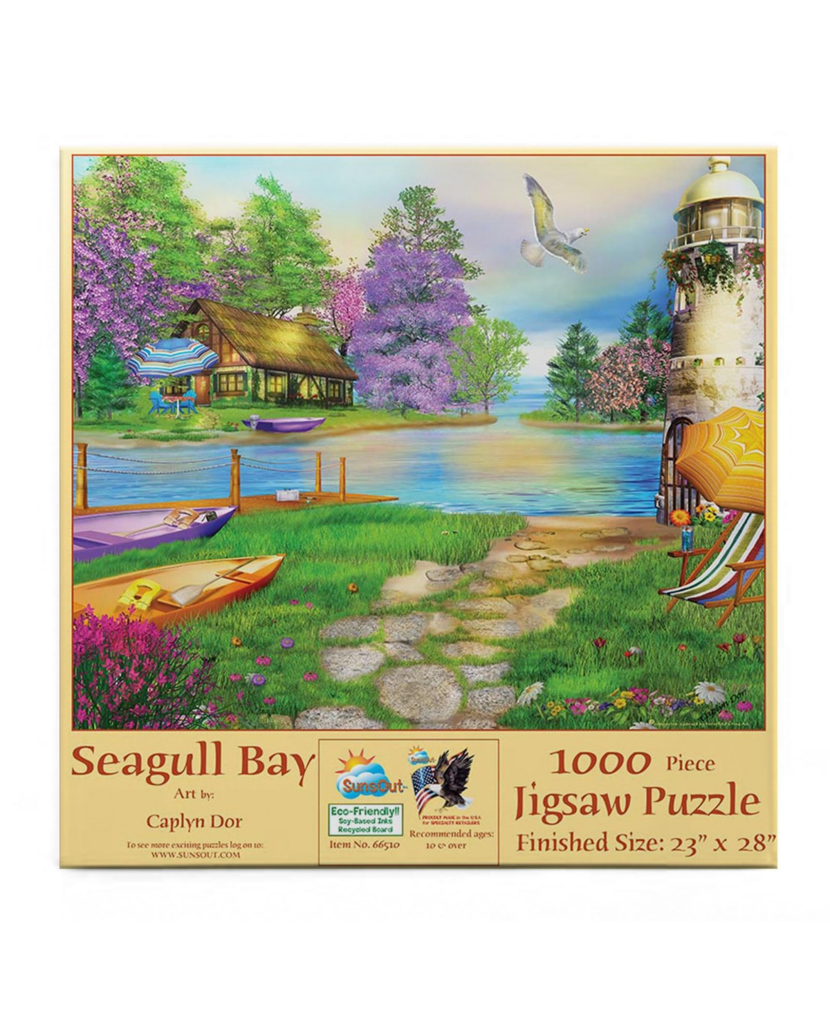 SunsOut Seagull Bay 1000 piece Jigsaw Puzzle for Adults