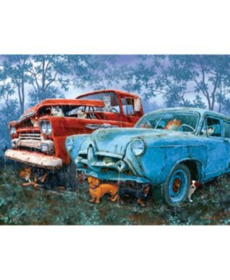 Raining Cats and Dogs 1000 piece Jigsaw Puzzle for Adults