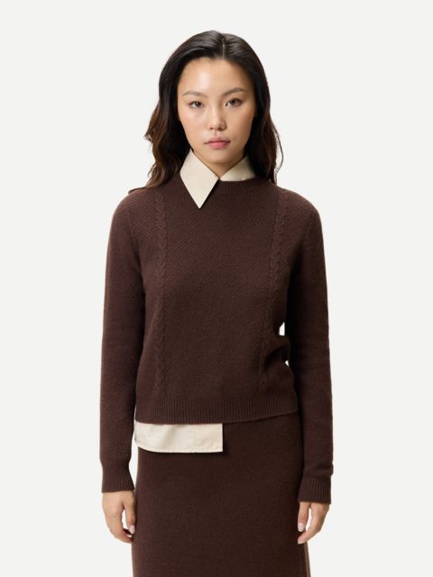 Женский свитер Gobi Cashmere Cropped Crewneck Cashmere