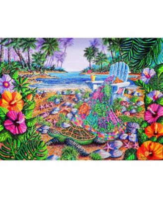 Tropical Breeze 500 piece Jigsaw Puzzle for Adults