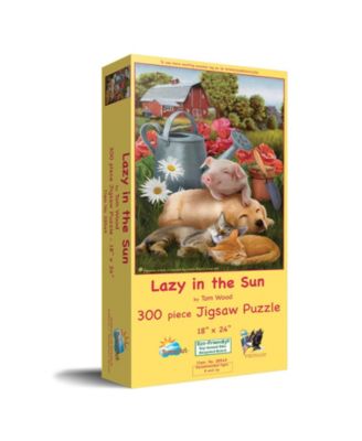 Lazy in the Sun 300 piece Jigsaw Puzzle for Adults