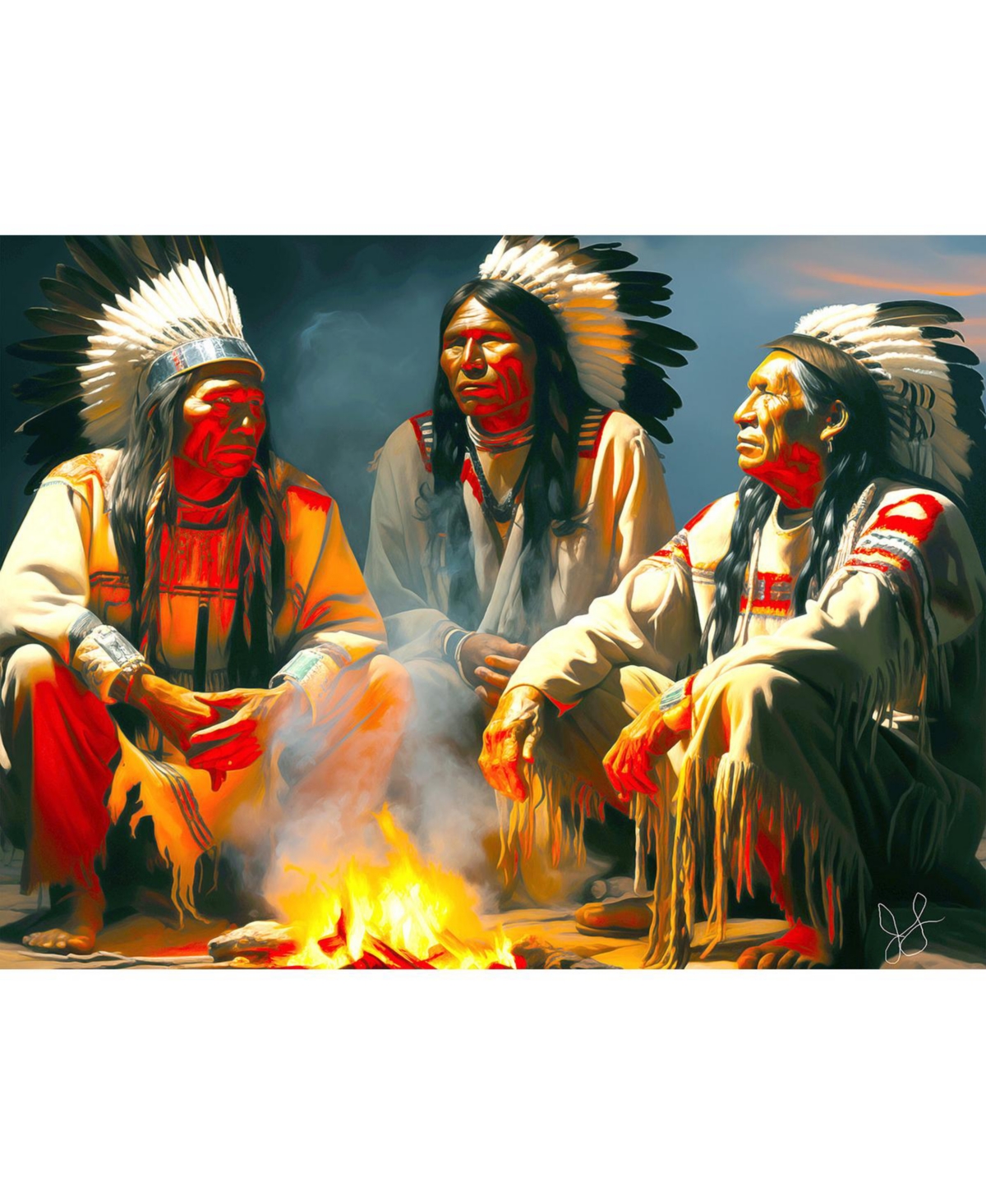 SunsOut Peacemakers 1000 piece Jigsaw Puzzle for Adults