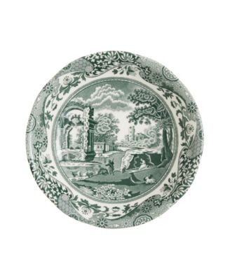 Heritage Green Italian Cereal Bowls, Set of 4