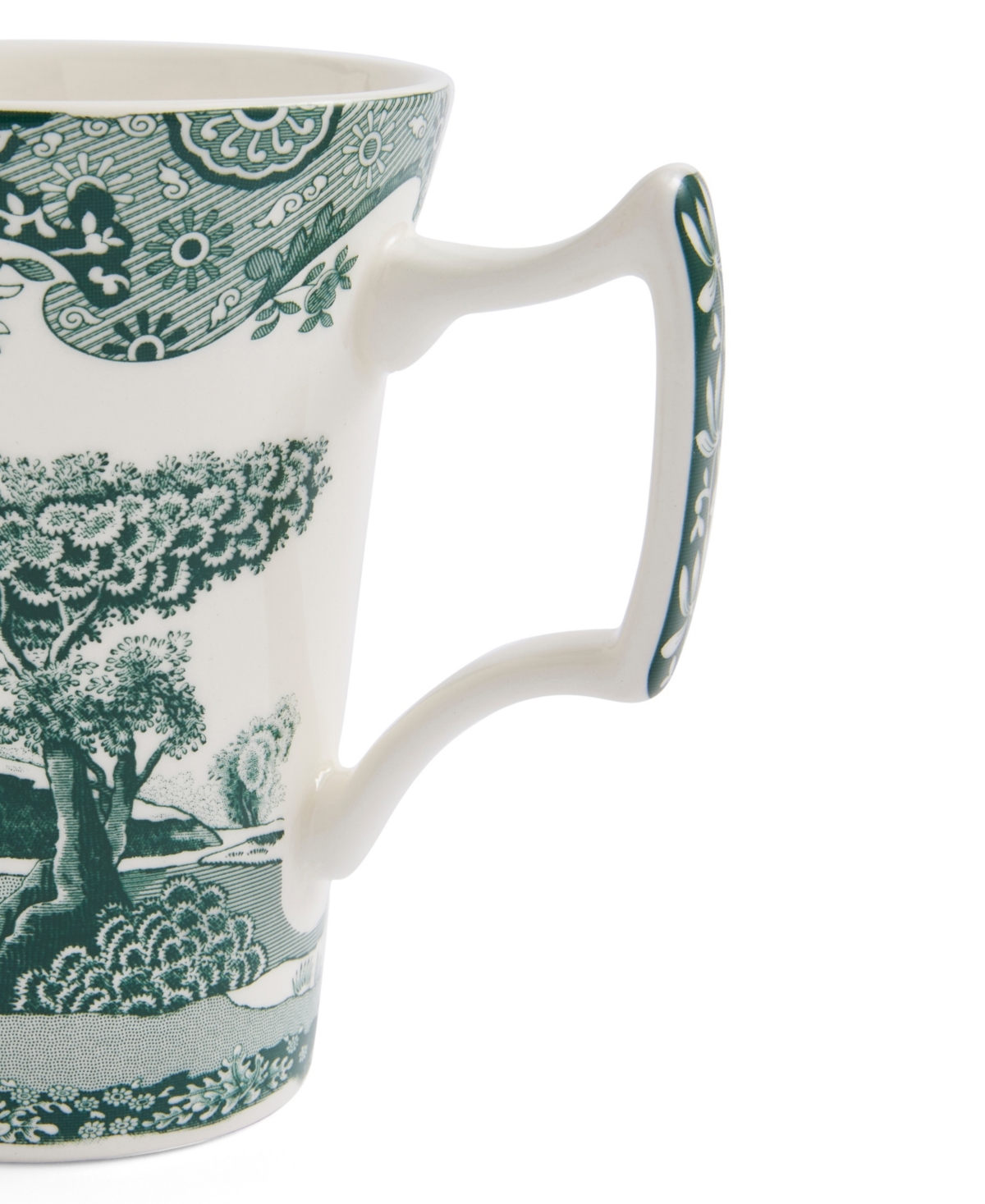 Spode Heritage Green Italian Cottage Mugs, Set of 4