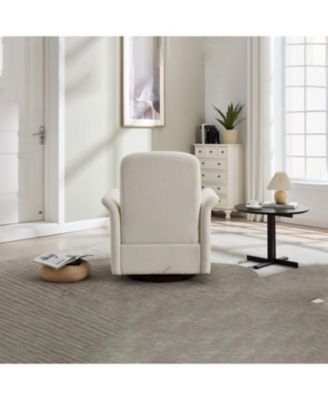 Swivel Barrel Accent Chair