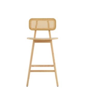 Bari Indoor Wood Barstool, Set of 2