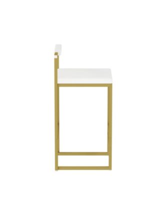 Streamdale Velvet Bar Stools Set of 2