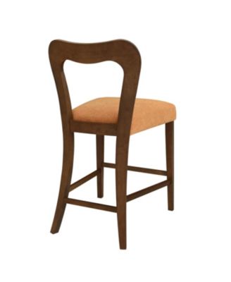  Counter Stool Without Arm(walnut+caramel) Set of 2