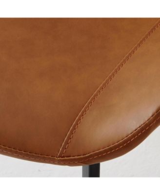 Faux Leather Dining Chairs (Set of 2)