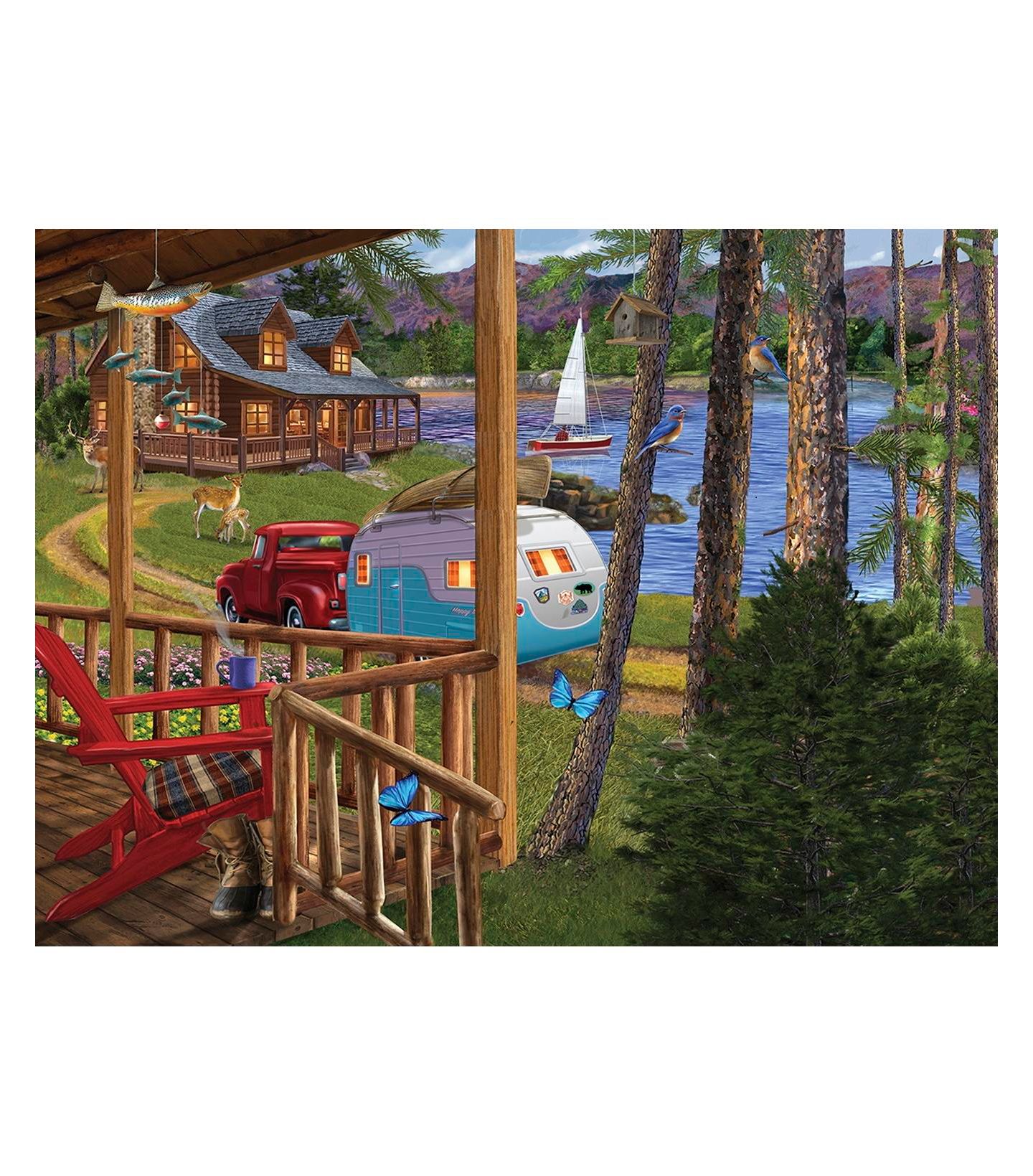 Детский пазл SunsOut Porch Life 1000 Piece Interlocking Jigsaw Puzzle, Ages 15+ — фото 2