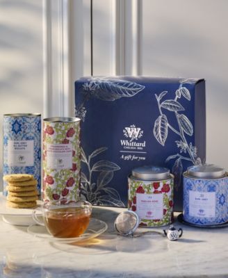 Whittard Afternoon Tea Gift Box with Infuser, 5-Pc.