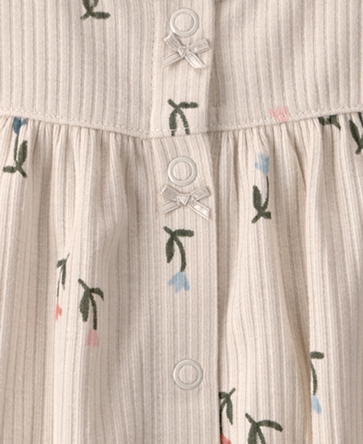 Carter's Baby Girls' Floral Print Flutter-Sleeve Romper