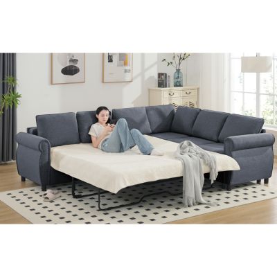Spacious and Stylish Sectional Sofa Unwind and Entertain in Comfort