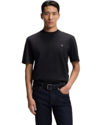 Men's Mercerized-Cotton Double B Monogram T-Shirt