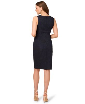 Women's Square Neck Sheath Dress