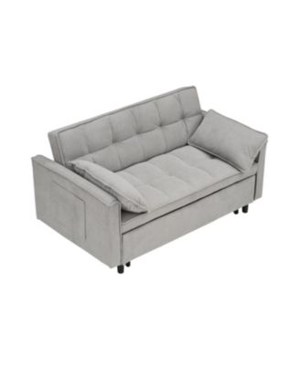 Convertible Sofa with Pull-Out Bed