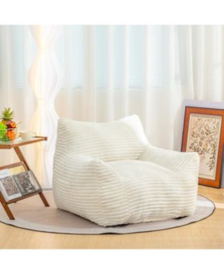 Streamdale Comfy Bean Bag Chair, Armrests, Oversized Lazy Floor Sofa