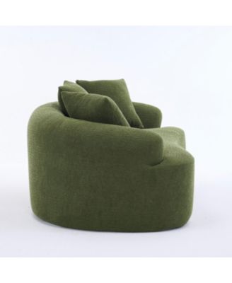 LY-025 Forest Green Loveseat Sofa