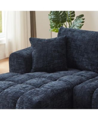 Streamdale Chenille L-Shape Sectional Sofa Sleeper Couch