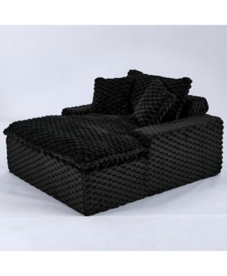 51" Comfort Sofa w/ 2 Pillows & Backrest