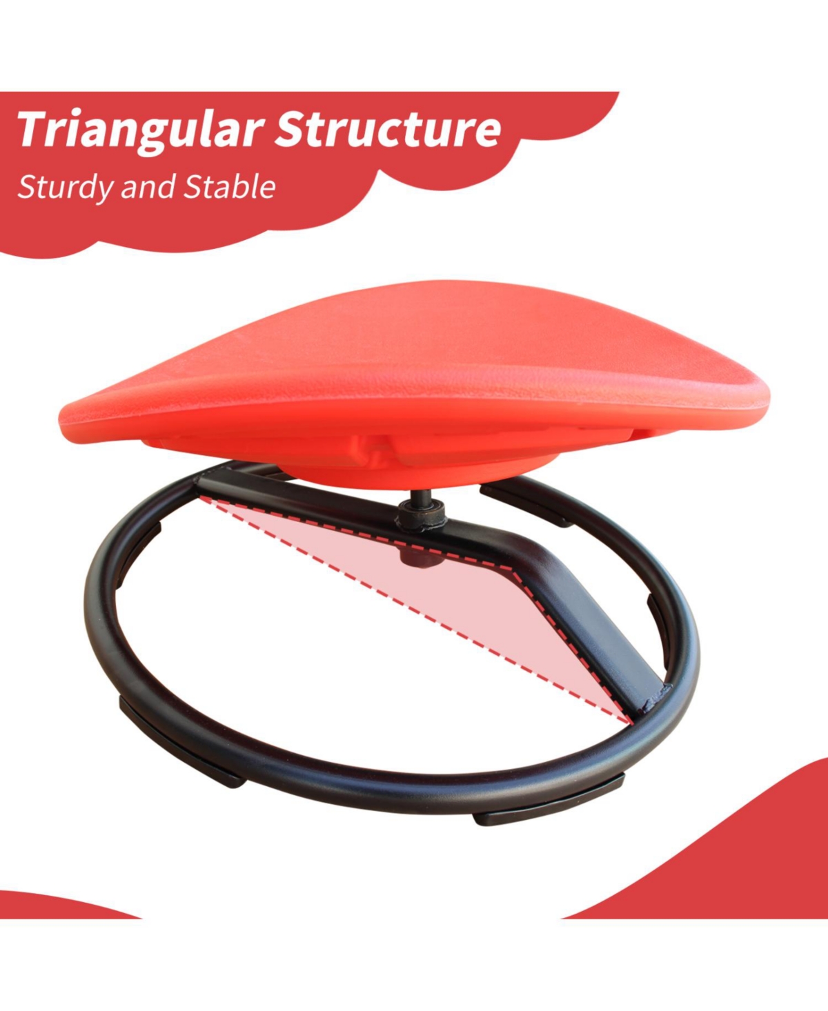 Streamdale Furniture Kids Sensory Swivel Chair - Autism & Adhd - Focus, Balance & Coordination