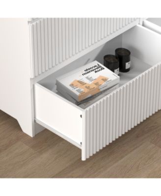 6 Drawer Wood Storage Cabinet Dresser Organizer