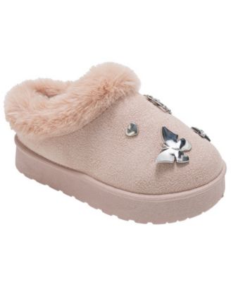 Toddler Girls' Winter Slip-On Clogs