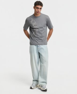 Men's McCarren Baggy-Fit Wash Jeans