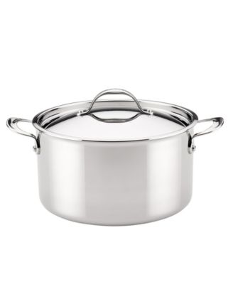 EverLast Stainless Steel Tri-Ply Clad 8QT Stock and Sauce Pan, Macy's Exclusive