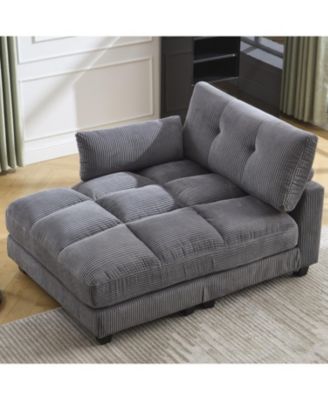 Streamdale Sleeper Sofa Couch Bed,Oversized Chaise Lounge Chair Cozy Cloud Couch
