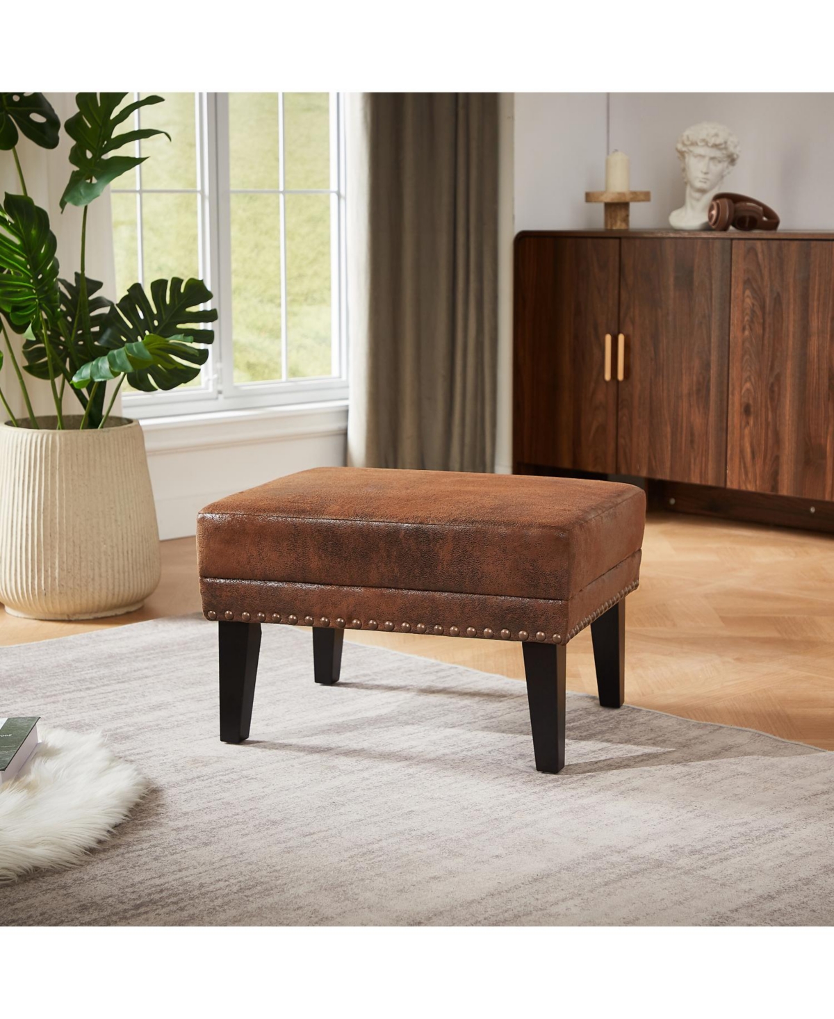 Streamdale Furniture Distressed Ottoman