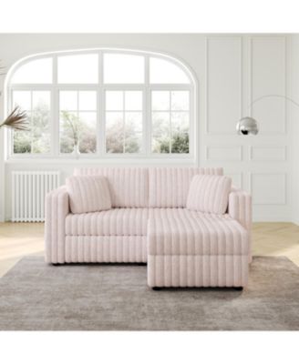 75.6" Modular Sofa w/ Lift & Ottoman Match