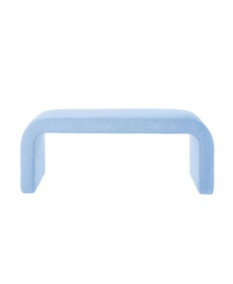 U-Shaped Teddy Ottoman Bench Set of 3