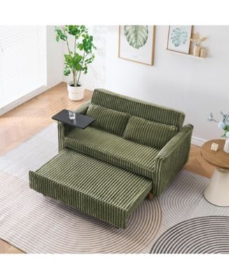Pull-Out Sofa w/ Tabletop & USB