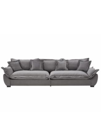 Modular Sectional Sofa with Storage, Gray