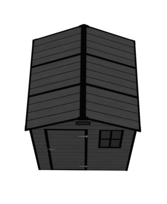 Streamdale 6x6 Resin Storage Shed - Waterproof, UV Proof