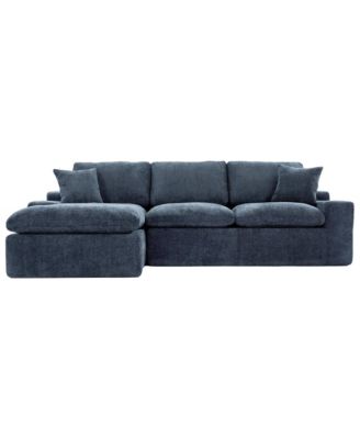  Cloud Sectional Sofa 107.9" Blue