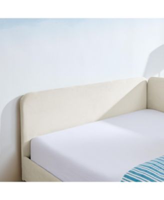 Upholstered Platform Bed Frame w/ 2 Drawers, Adjustable Velvet