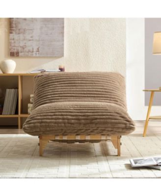 Corduroy Accent Armless Sofa