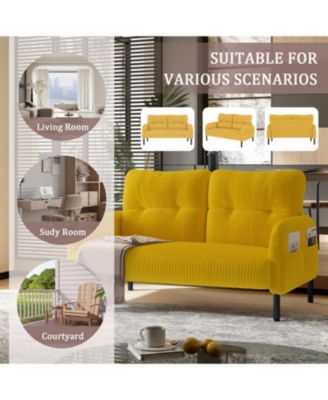 Corduroy Double Sofa - Living Room/Bedroom