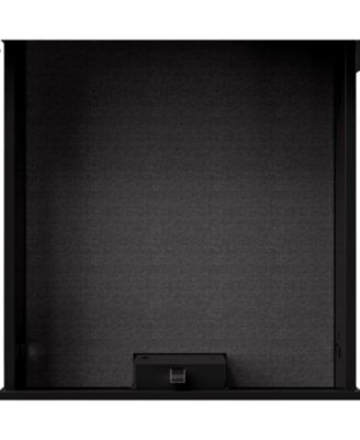 Square Double-Layer Coffee Table - Hidden Compartment & Fingerprint Lock