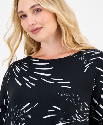 Plus Size Swing Top, Exclusively at Macy's