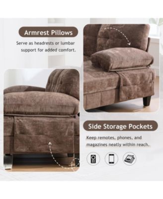 Streamdale U-Shaped Chenille Sectional Sofa with Dual Chaise & Storage