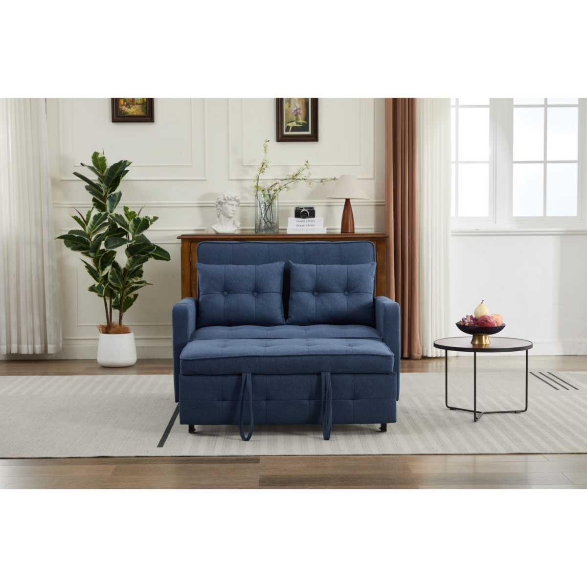 Streamdale Furniture 3-in-1 Convertible Sleeper Chair Bed