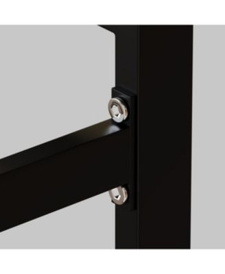 Streamdale 51" Modern Glass Dining Table, Chrome Legs