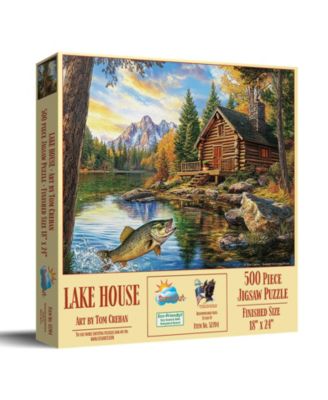 Lake house 500 piece Jigsaw Puzzle for Adults