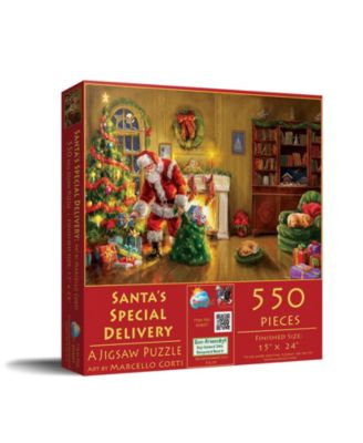 Santa's Special Delivery 550 piece Jigsaw Puzzle for Adults Christmas